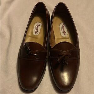 Men's Classic Tassel Loafers in Dark Brown